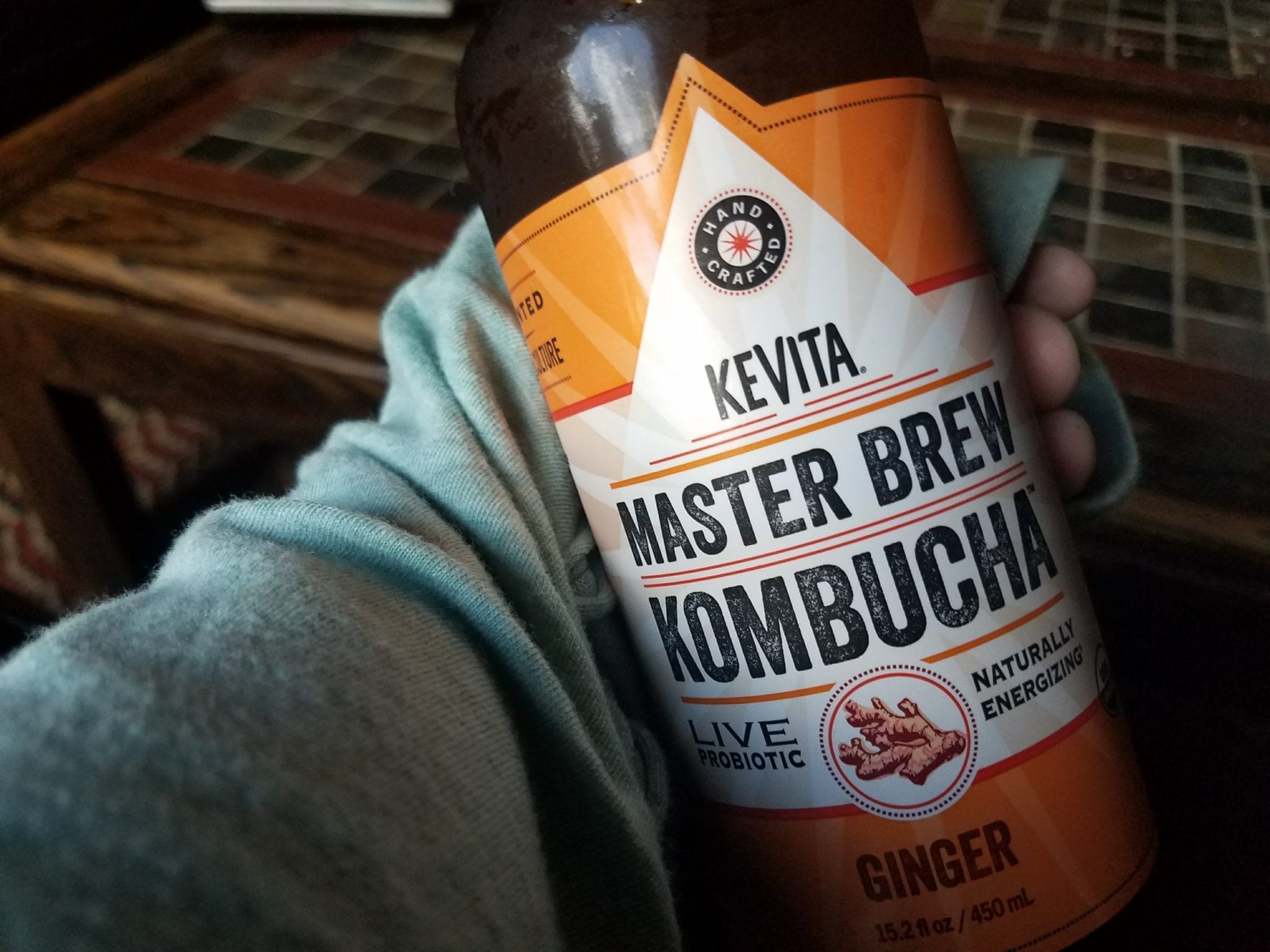 Eternally thankful for Ginger Kombucha 