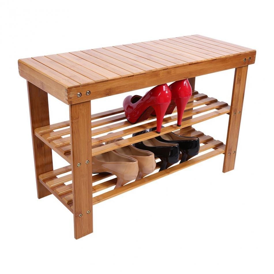 nontoxic furniture bamboo shelves