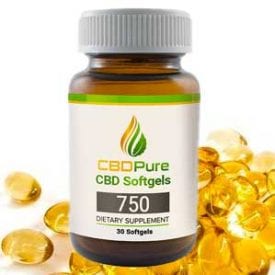 Pure Organic CBD Hemp Oil Softgels