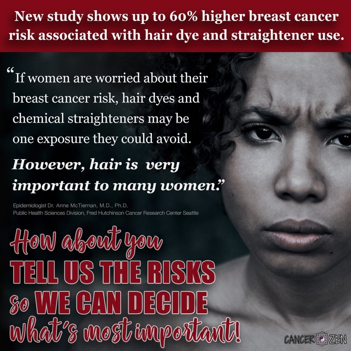 Study Shows Hair Dyes & Chemical Straighteners May Cause Breast Cancer